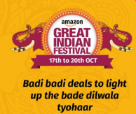 Amazon Great Indian Festival Sale 2016 Deals 17-20th October at Amazon.in